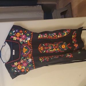Mexican Embroidered Dress